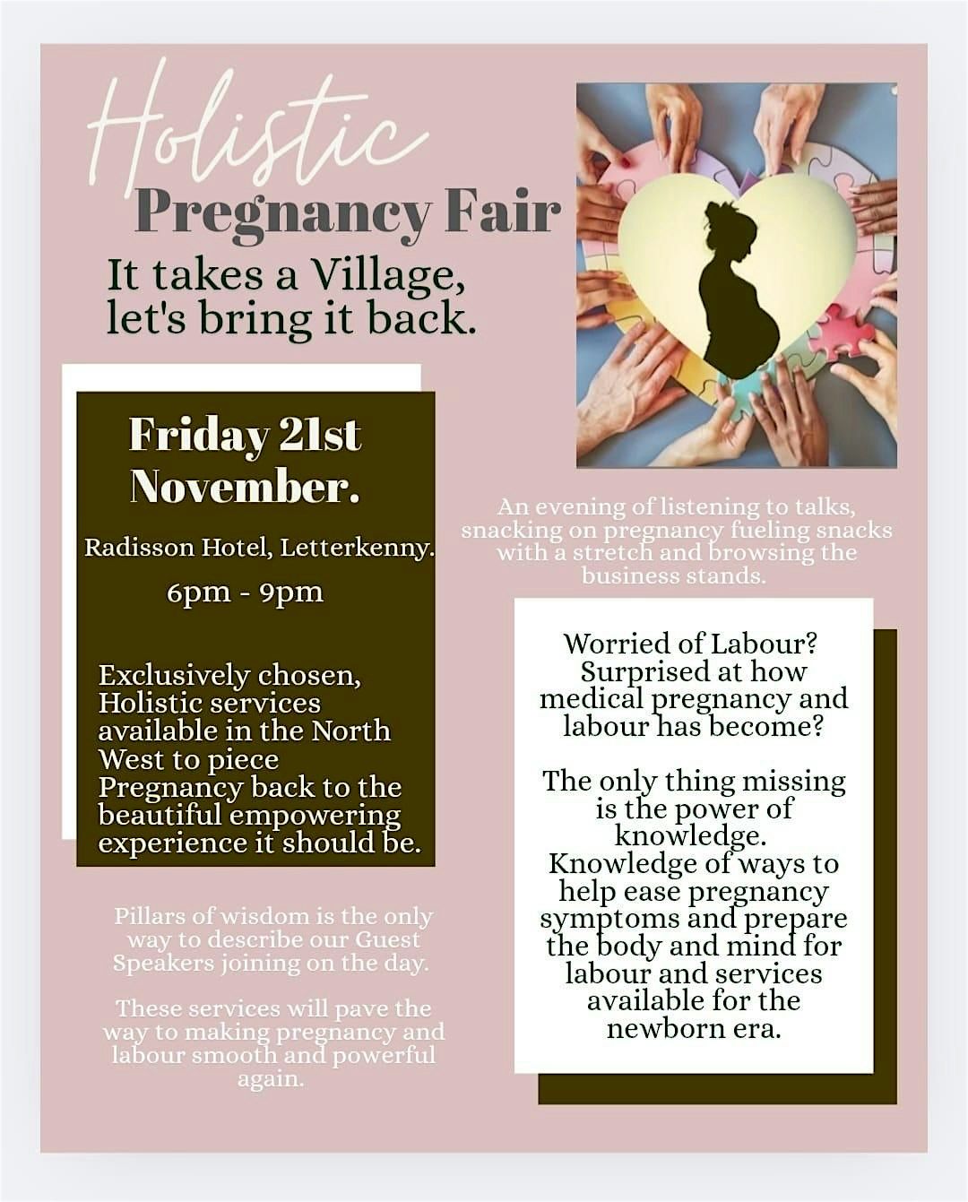 Holistic pregnancy fair