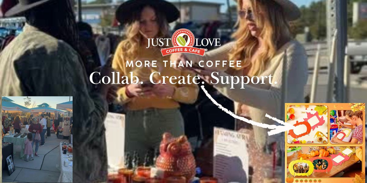Thanksgiving Craft Workshop & Vintage Market at Just Love Coffee