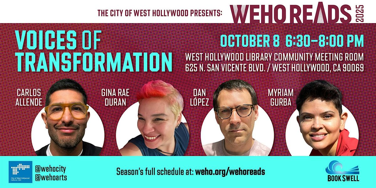 WeHo Reads: Voices of Transformation