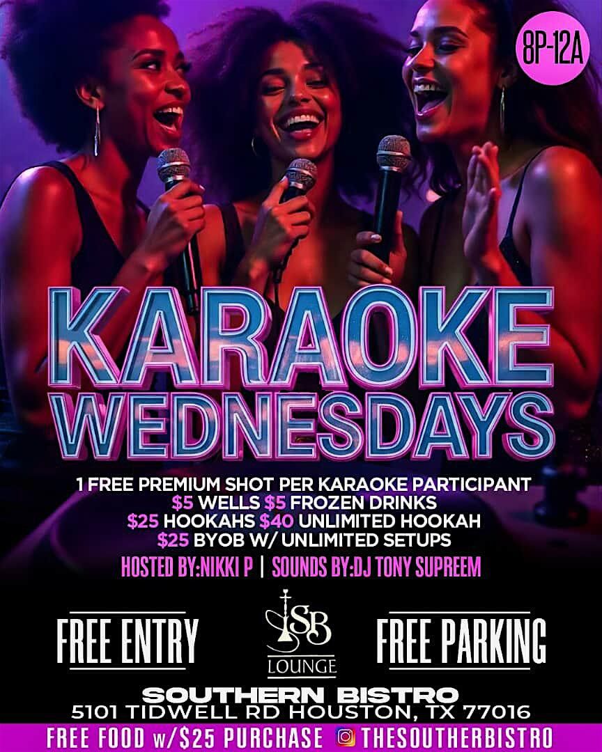Karaoke Wednesdays BYOB