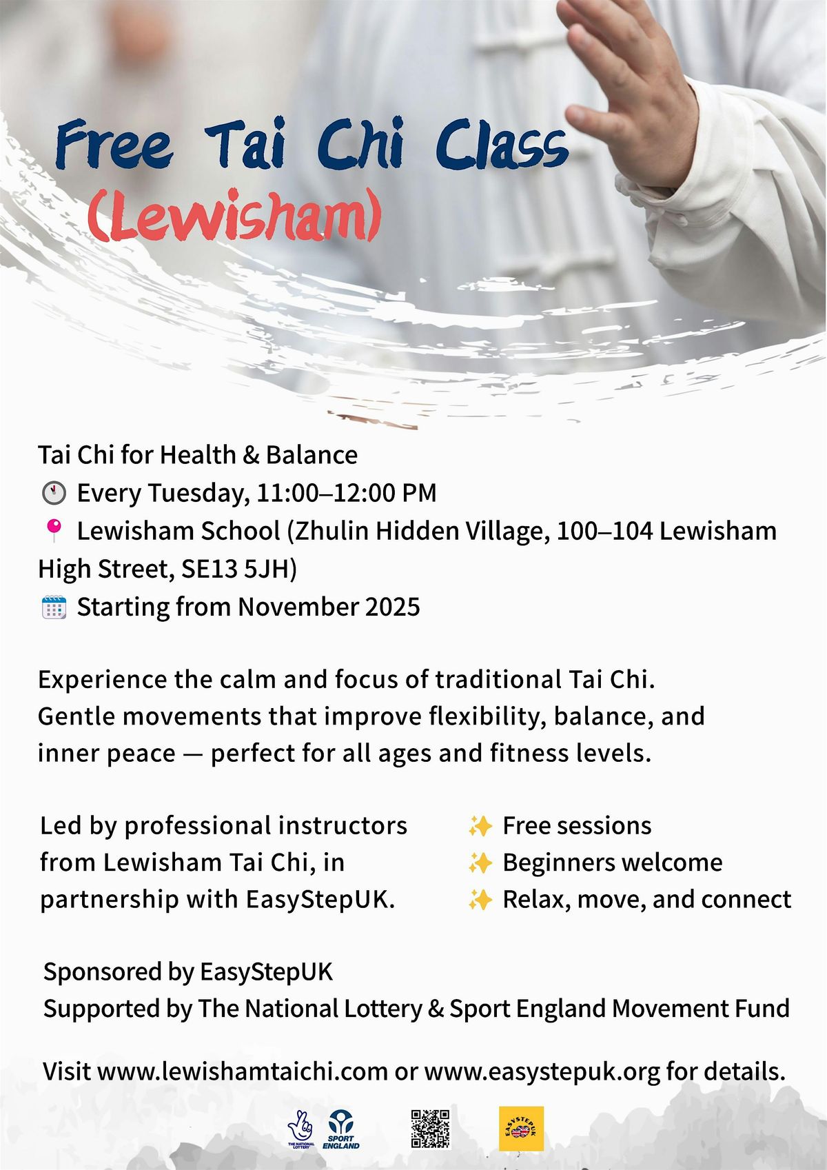 Free Tai Chi Class (Lewisham)