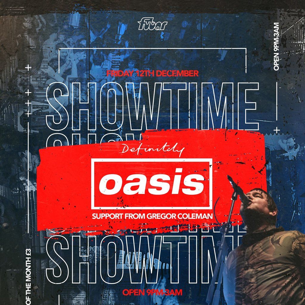 Definitely Oasis Live at Fubar | Showtime