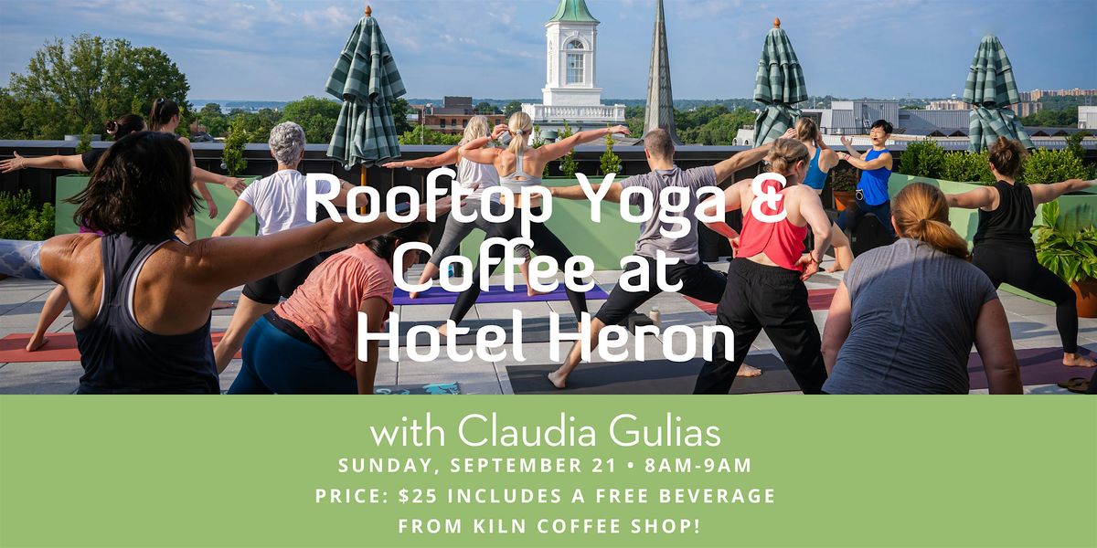 Rooftop Yoga & Coffee at Hotel Heron