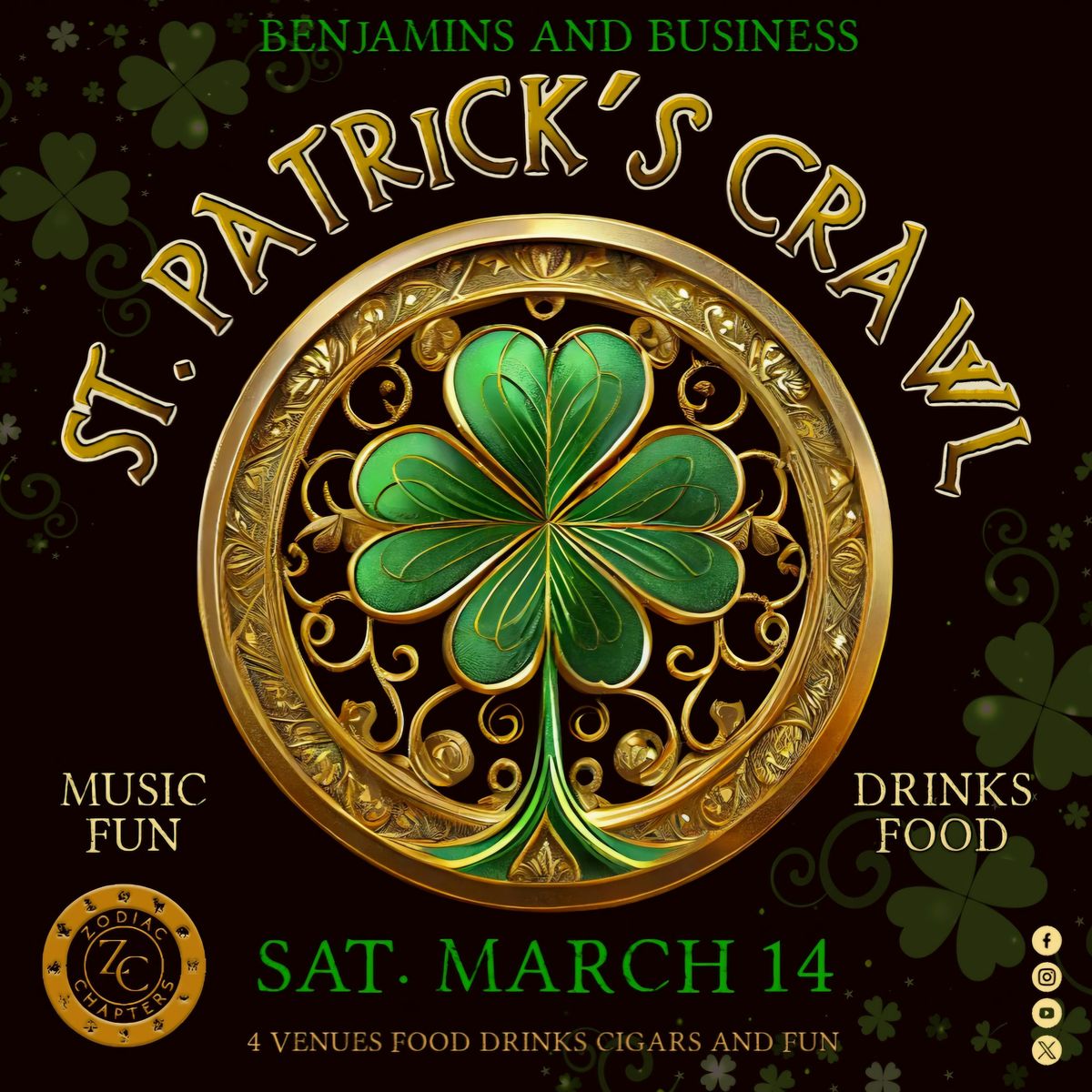 St. Patrick's Restaurant and Bar Crawl