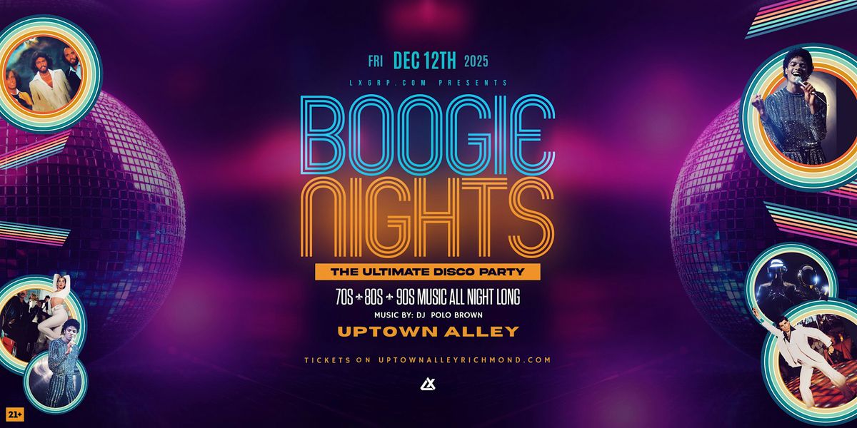 Boogie Nights: The Ultimate Disco Party