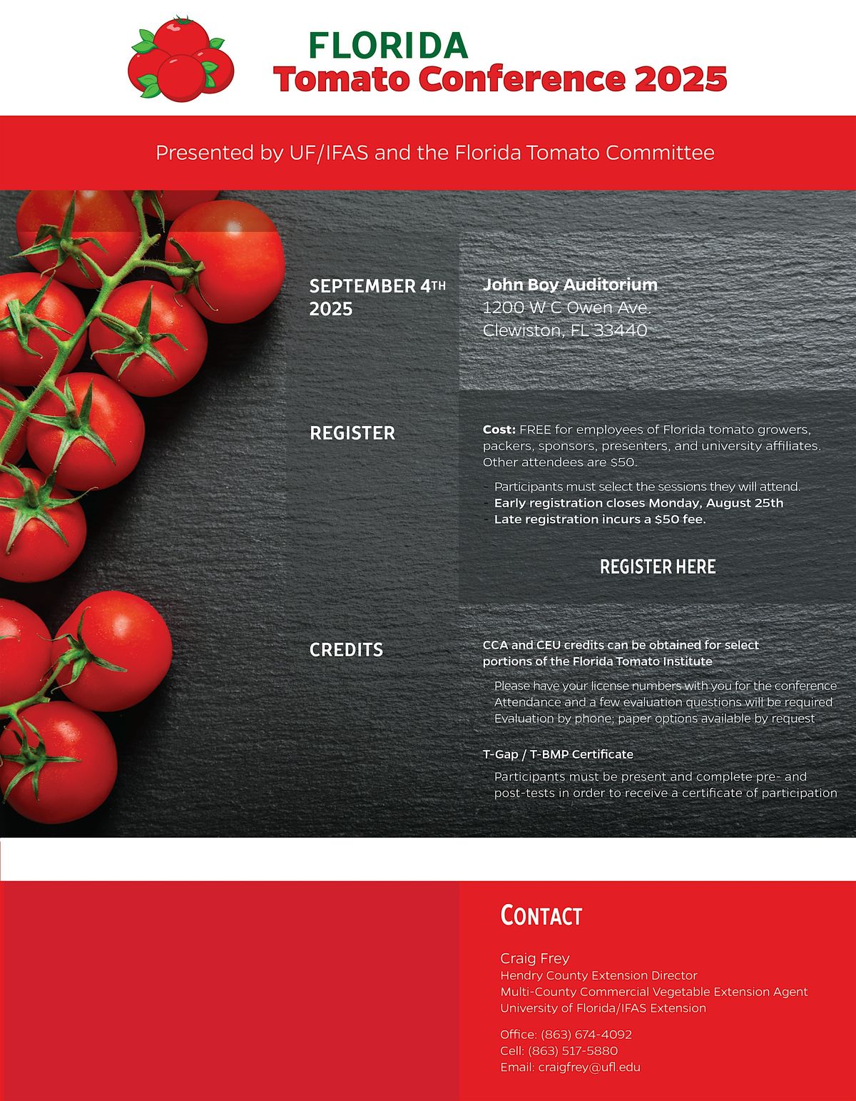 2025 Florida Tomato Conference