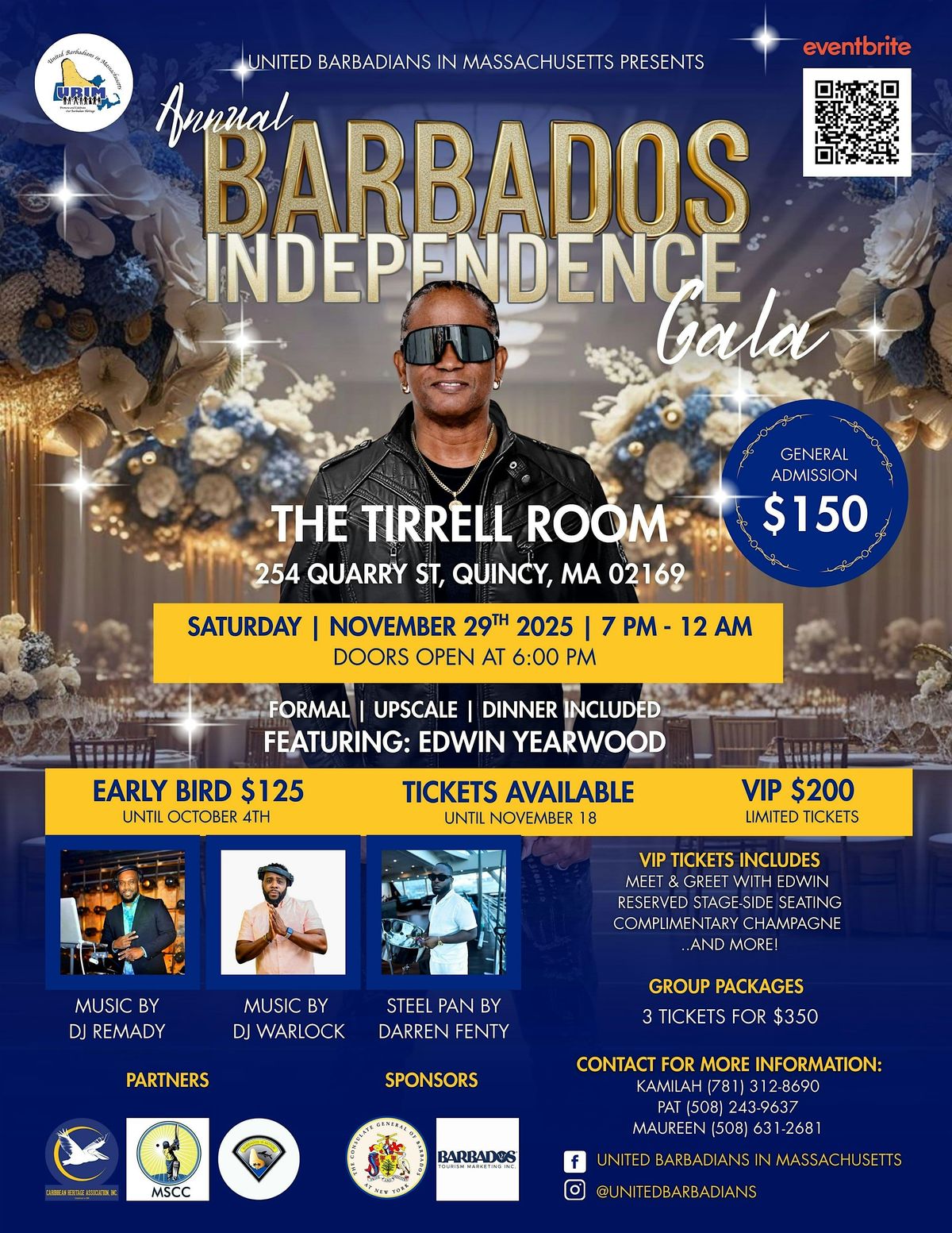 Barbados Independence Gala - Boston, MA