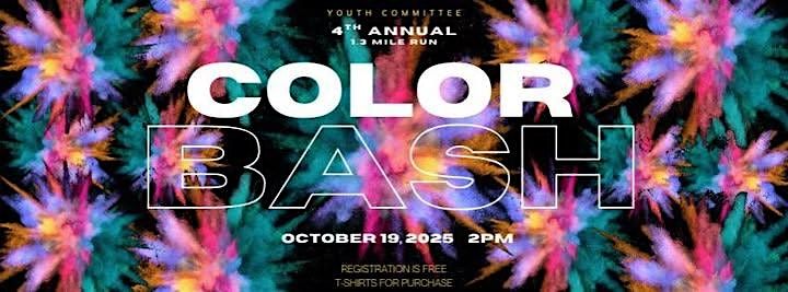 Color Bash 2025 at 325 Hudson St, Cornwall-on-Hudson on 19th October, 2025