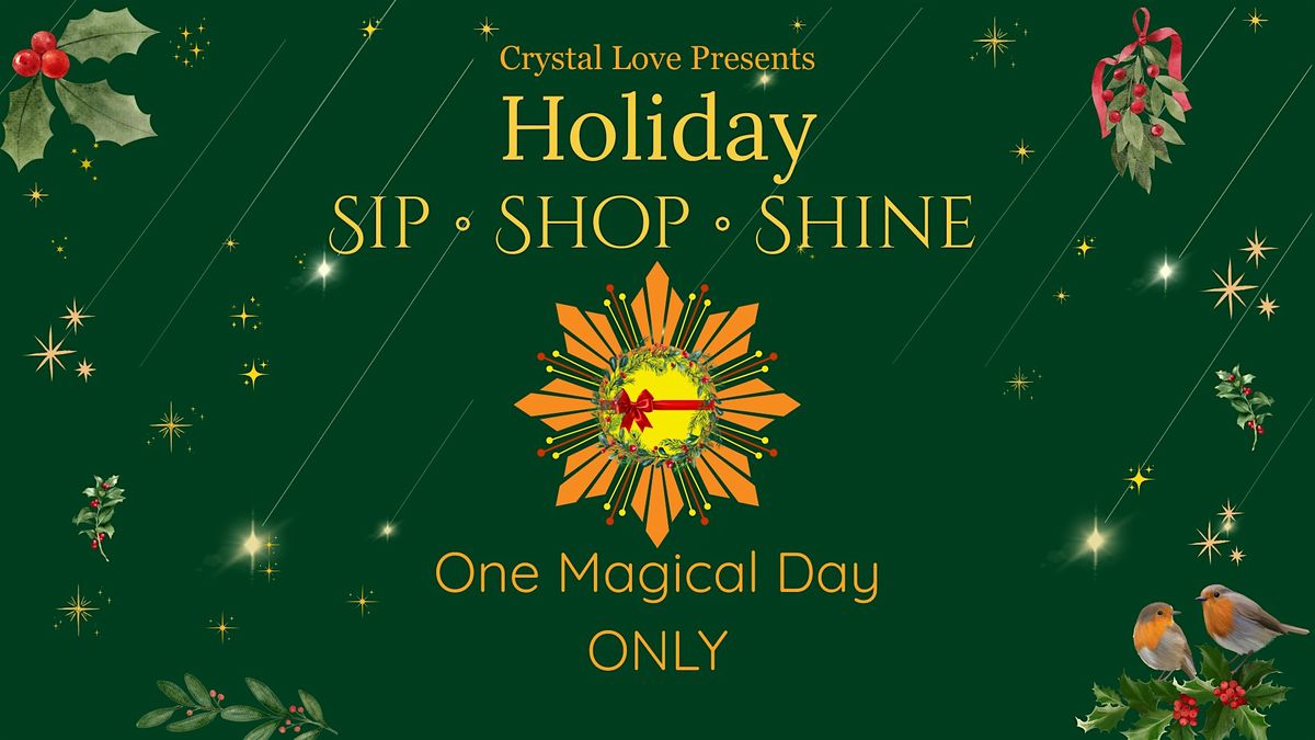 Crystal Love Holiday Sip \u2022 Shop \u2022 Shine