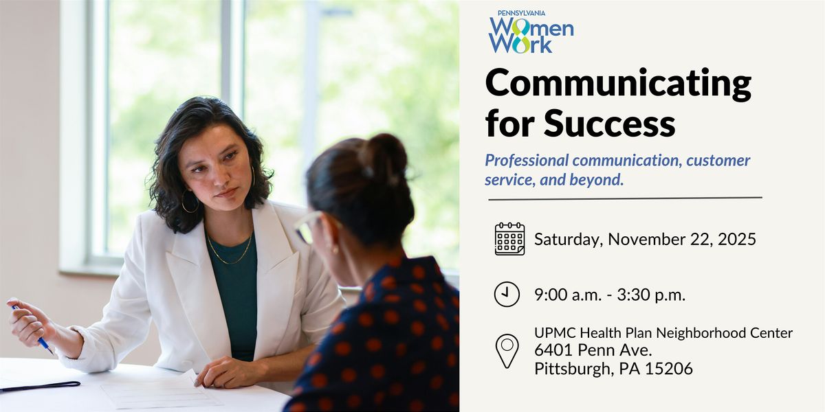 Communicating for Success November 2025