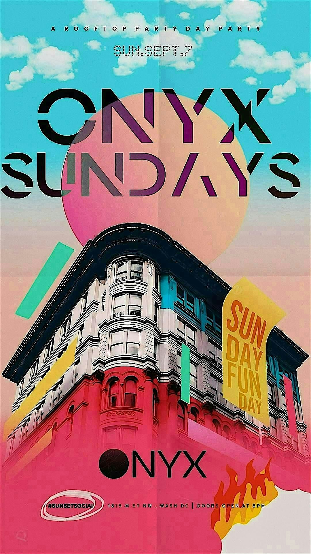 ONYX SUNDAYS: The Day Party