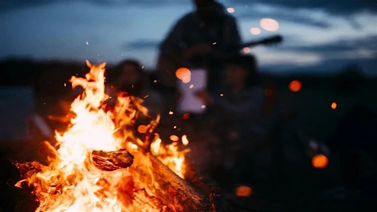 Beach Bonfire