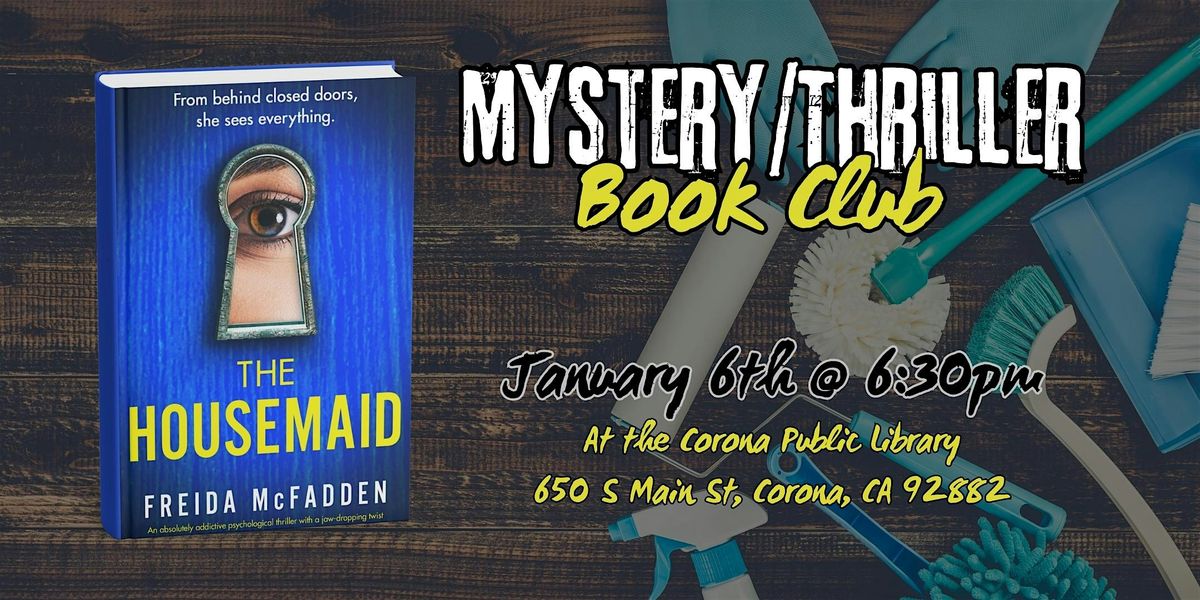 Book Club Discussion: The Housemaid by Freida McFadden