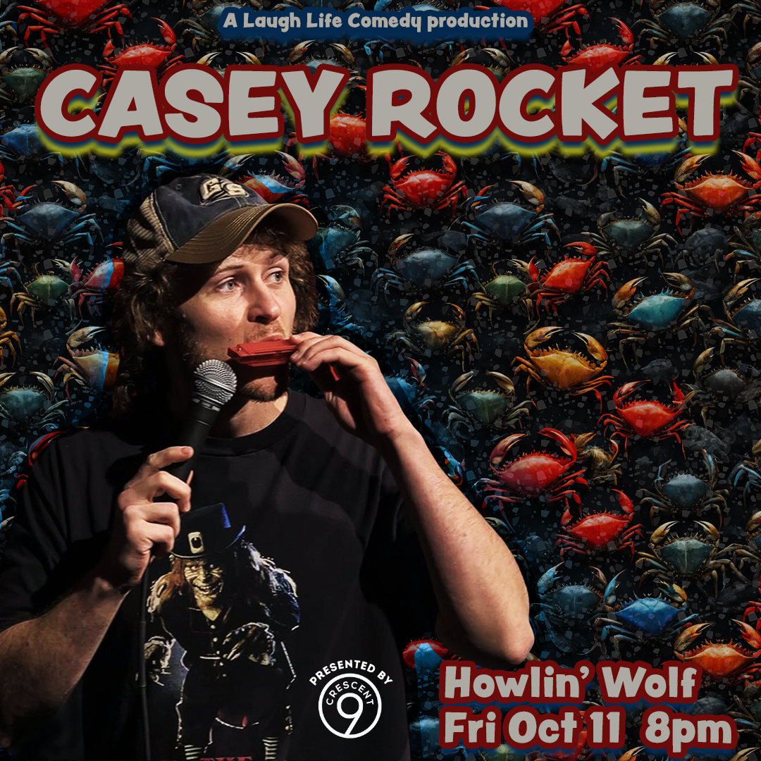 Casey Rocket at Bricktown Comedy Club OKC