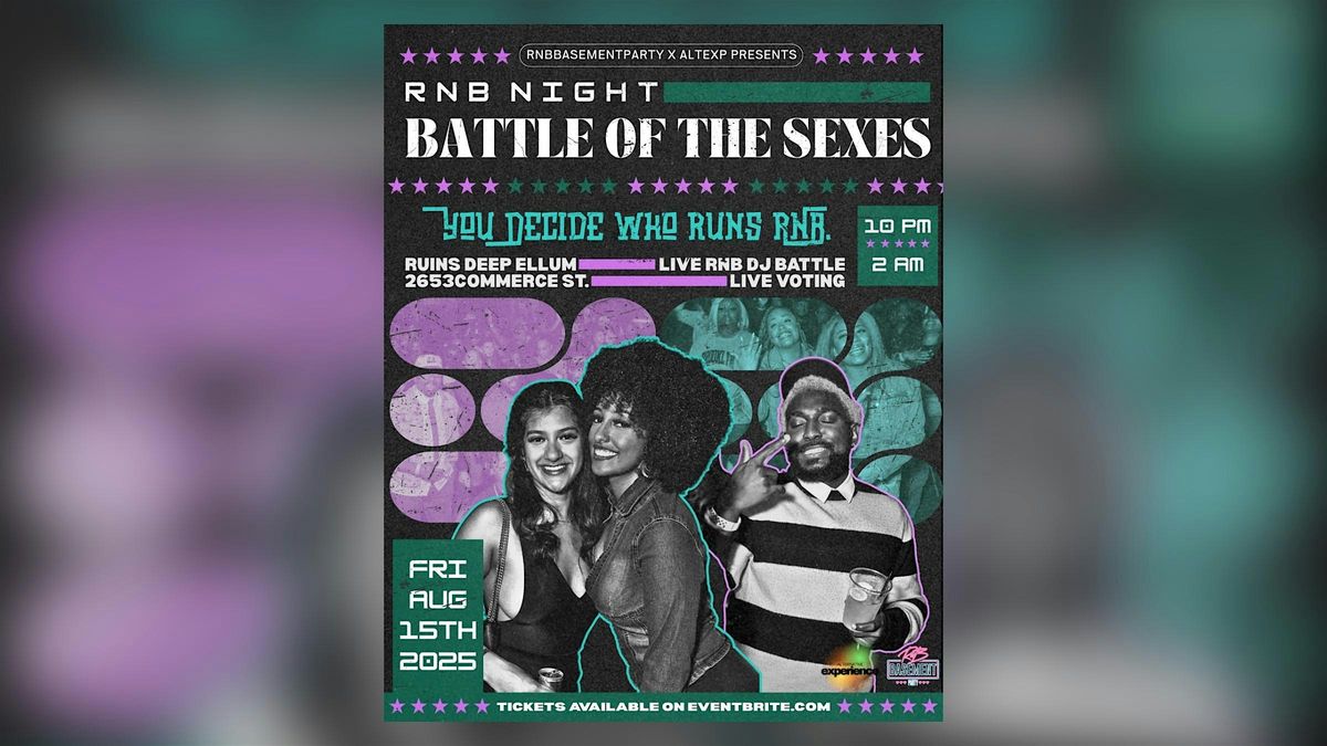 RNB Night: Battle Of The Sexes