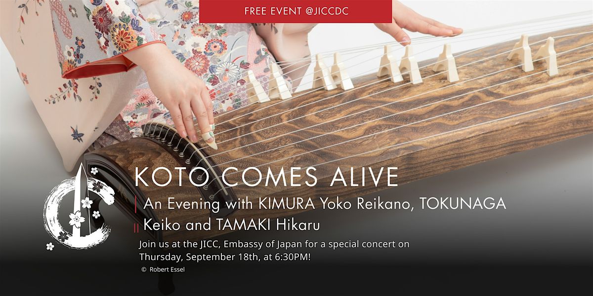 Koto Comes Alive | A Concert at the JICC