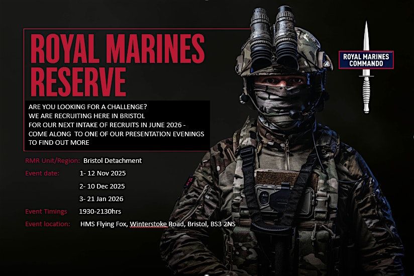 Are you up for the ultimate Reservist Challenge here in Bristol?