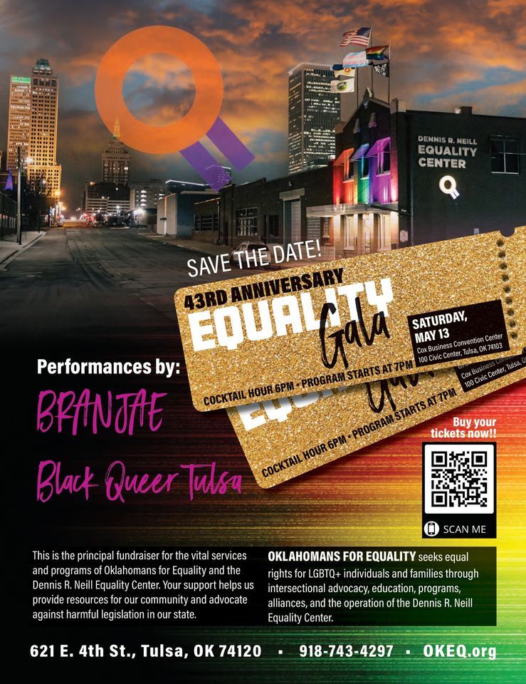 2023 Equality Gala Cox Business Convention Center, Tulsa, OK May 13