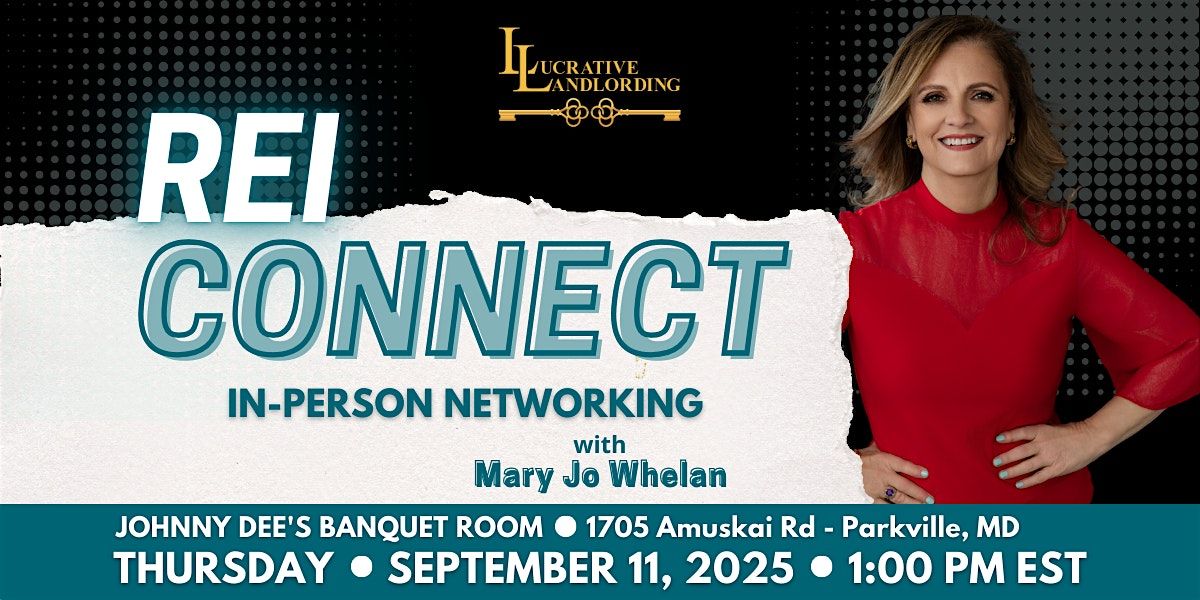 REI Connect \u2728 IN-PERSON NETWORKING 9.11.25