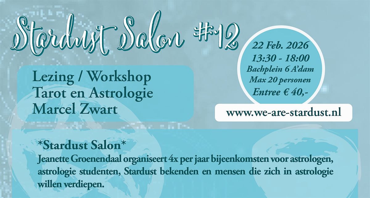 Stardust Salon #12 Tarot en Astrologie