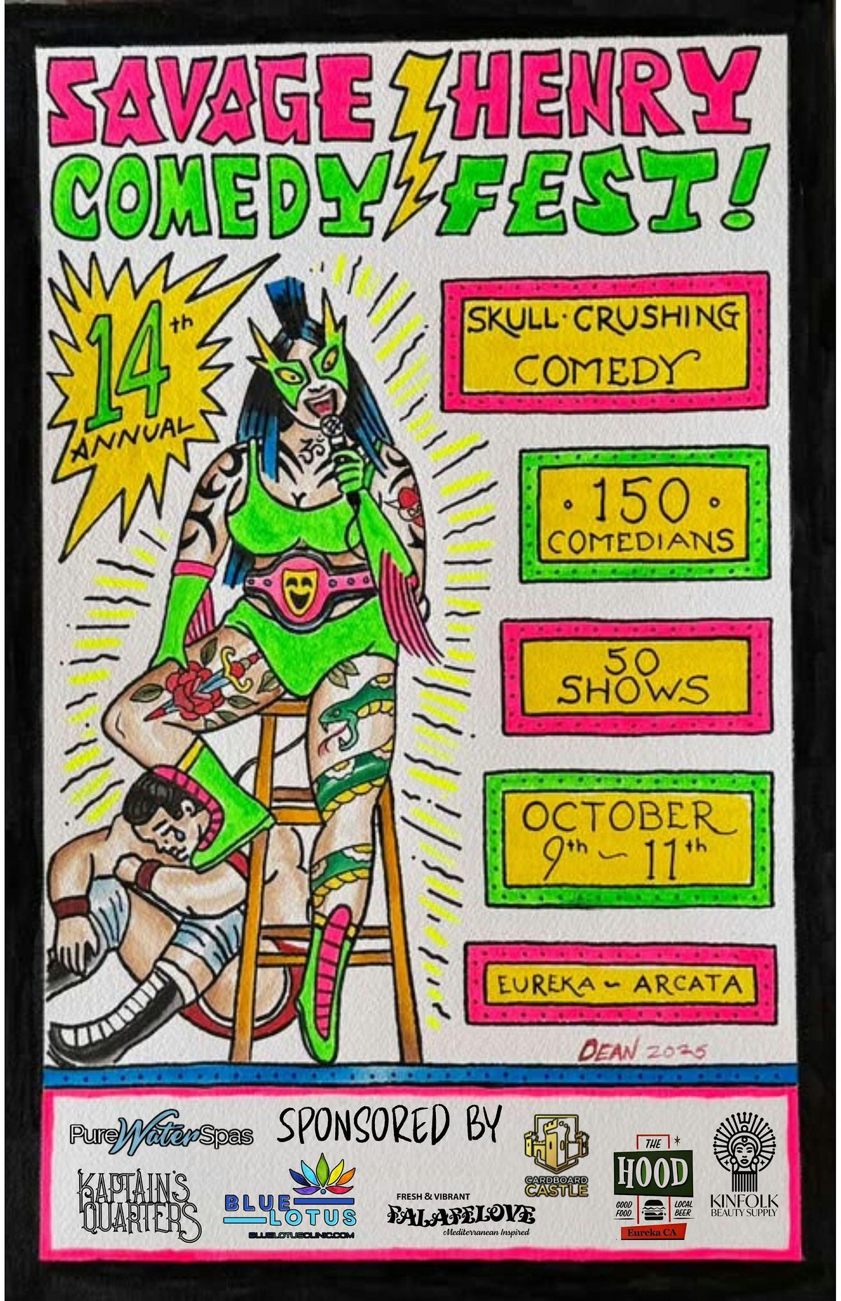 14th Annual Savage Henry Comedy Festival