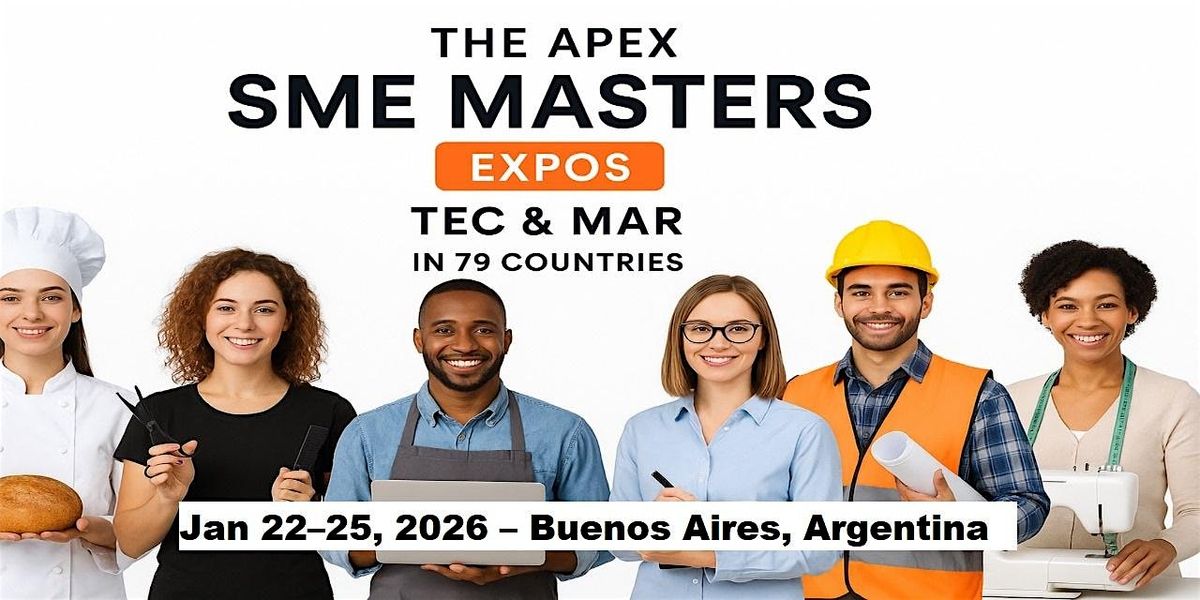 Apex SME Masters Expos: Tec & Mar in Buenos Aires, Argentina