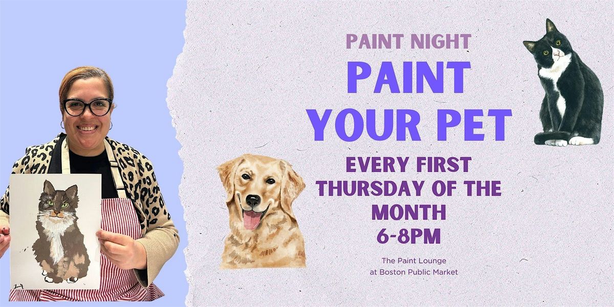 Paint Lounge Workshop: Paint your pets!