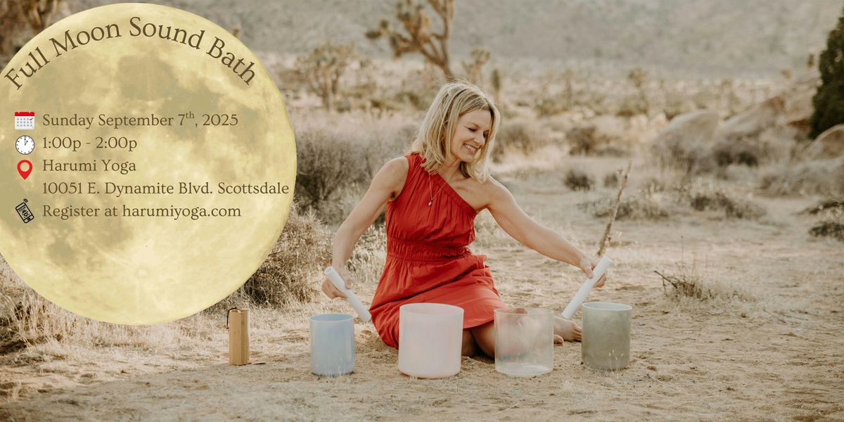 Full Moon Sound Bath