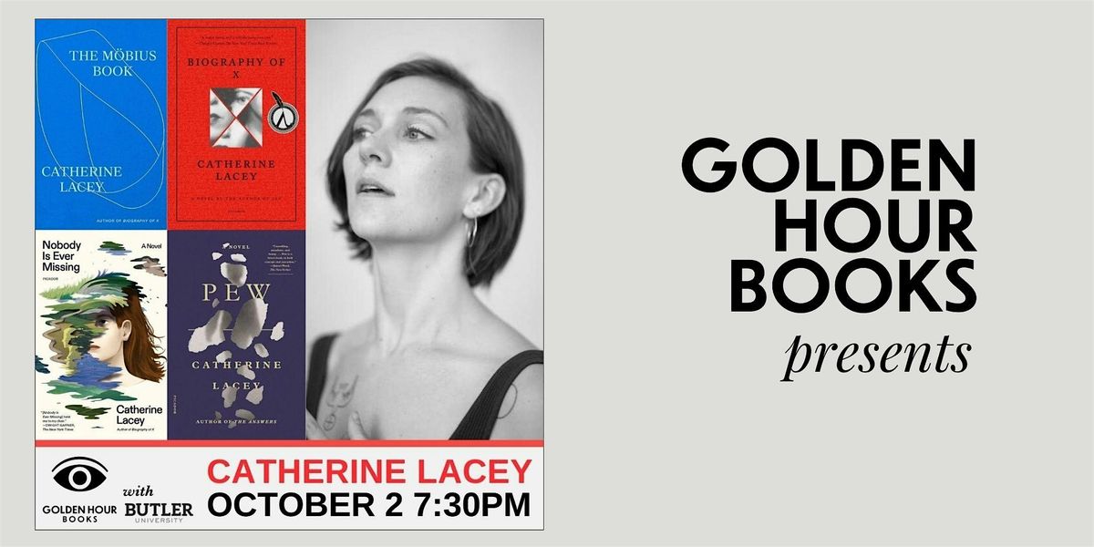 Catherine Lacey at Golden Hour Books