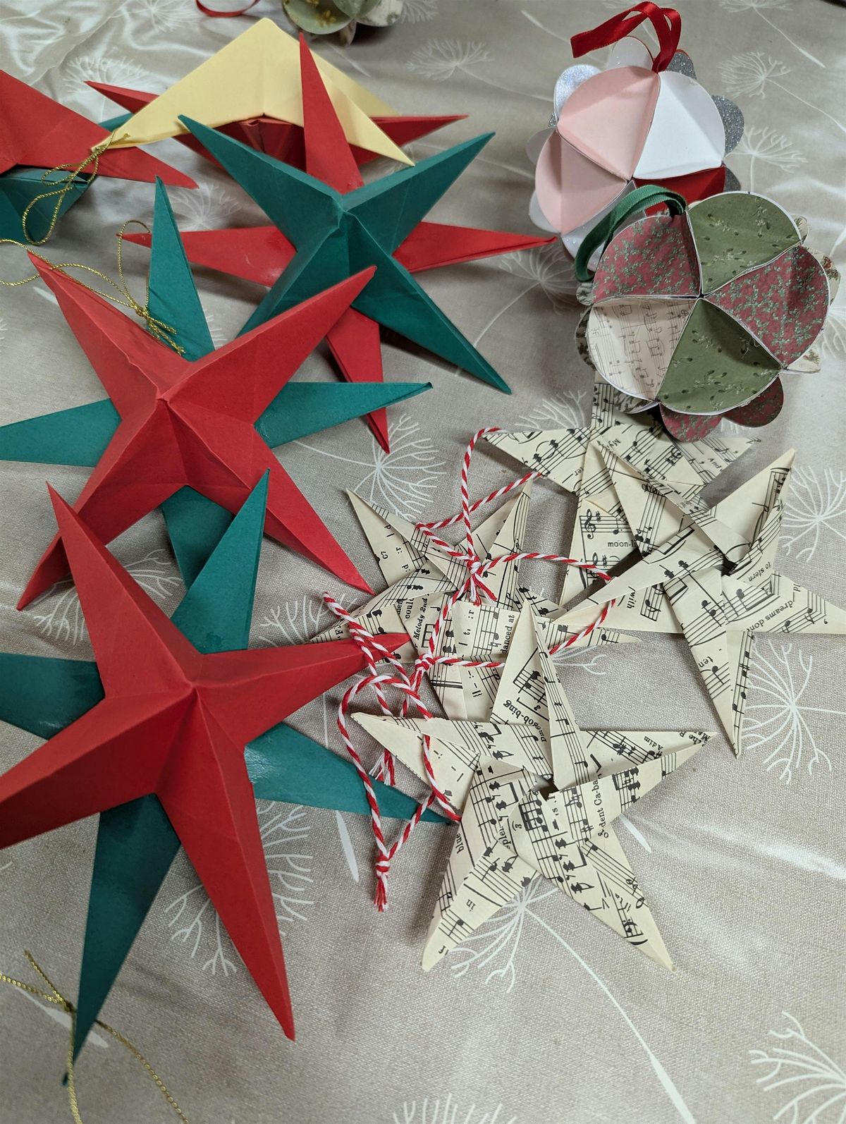 Recycled Paper Christmas Crafts