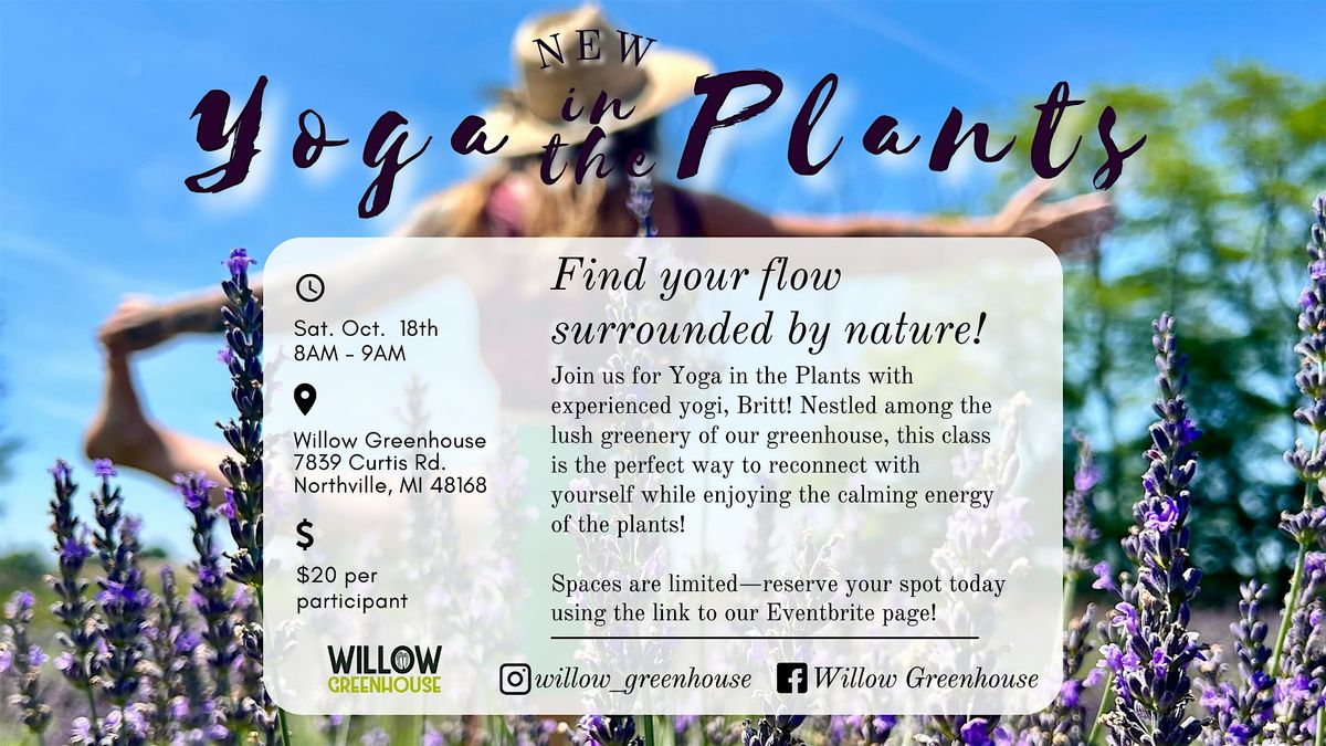 Yoga in the Plants