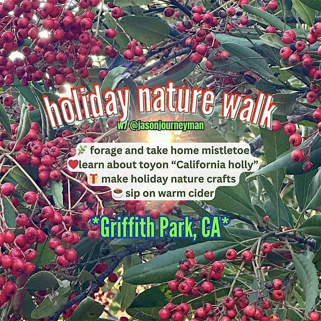 Holiday Nature Walk + Wild Wreath Crafting Party