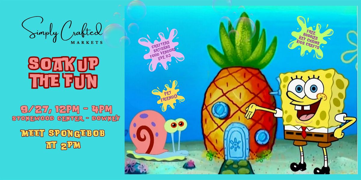 Soak Up The Fun with SpongeBob