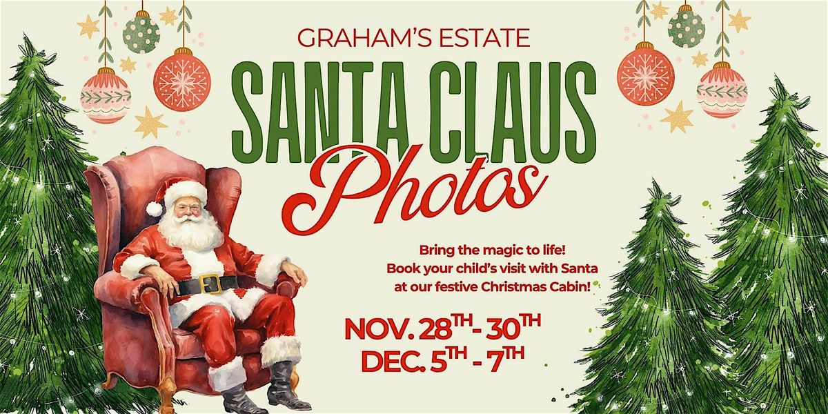 Santa Photos at Grahams Estate
