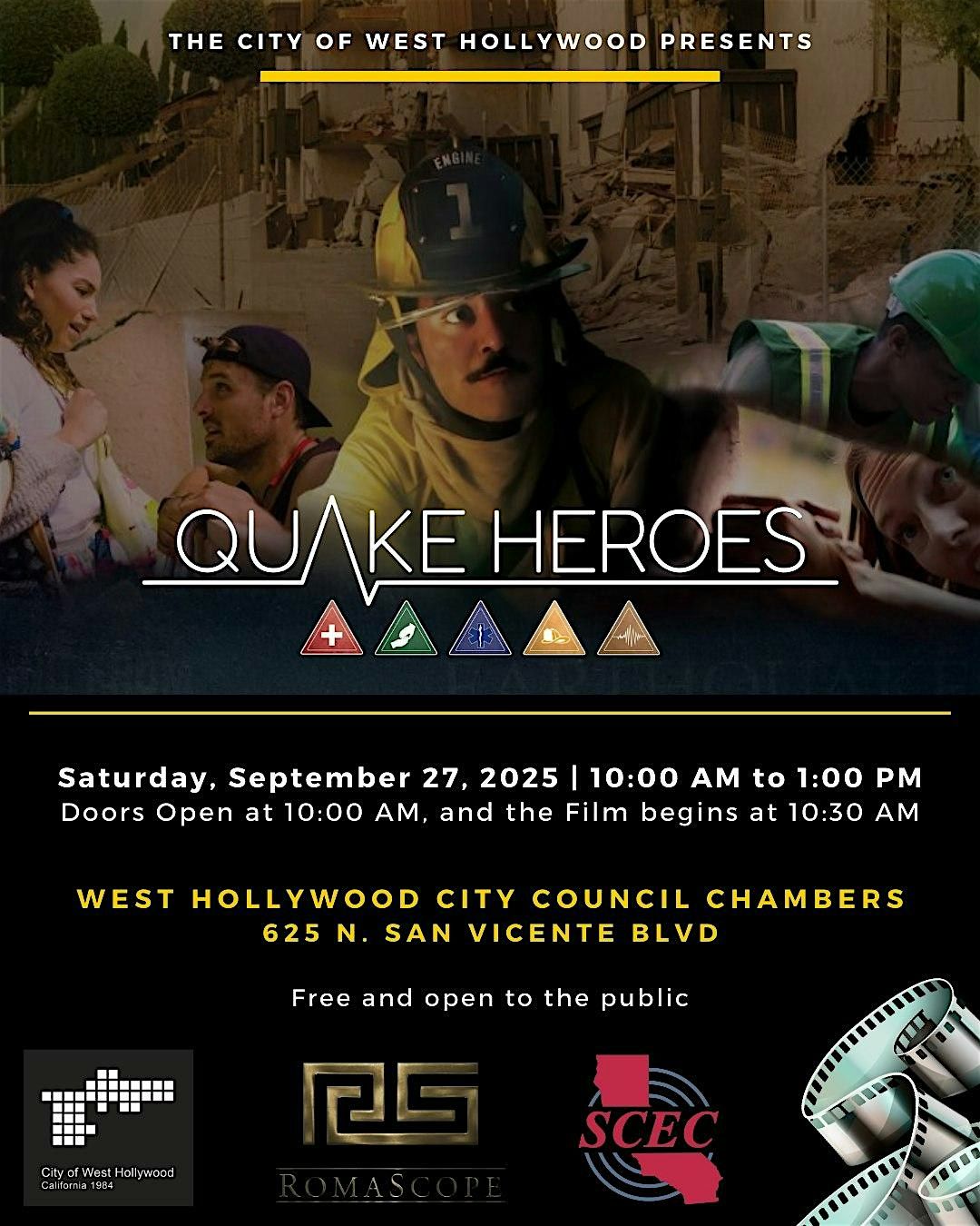 Quake Heroes Film Screening
