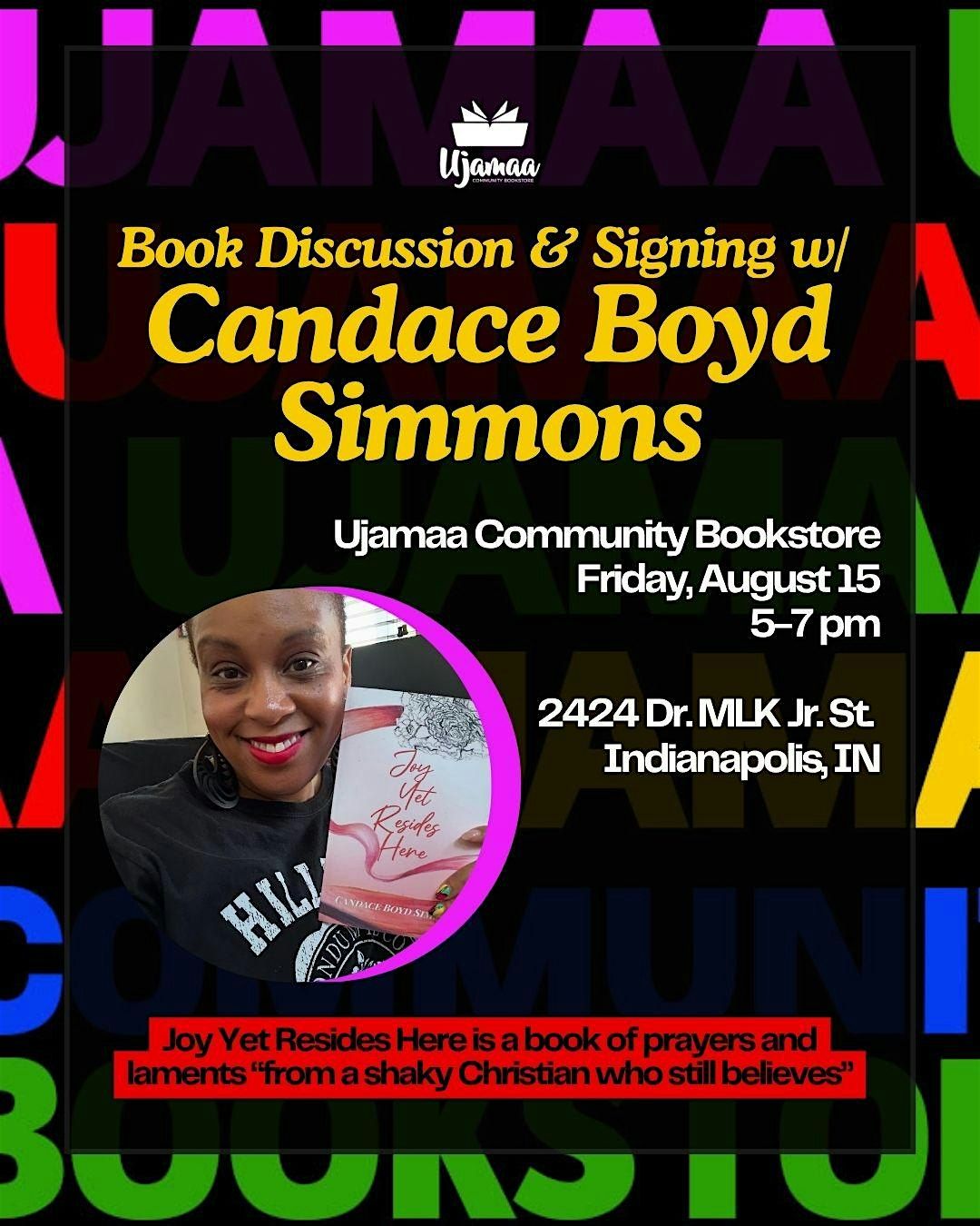 Book Discussion & Signing with Candace Boyd Simmons