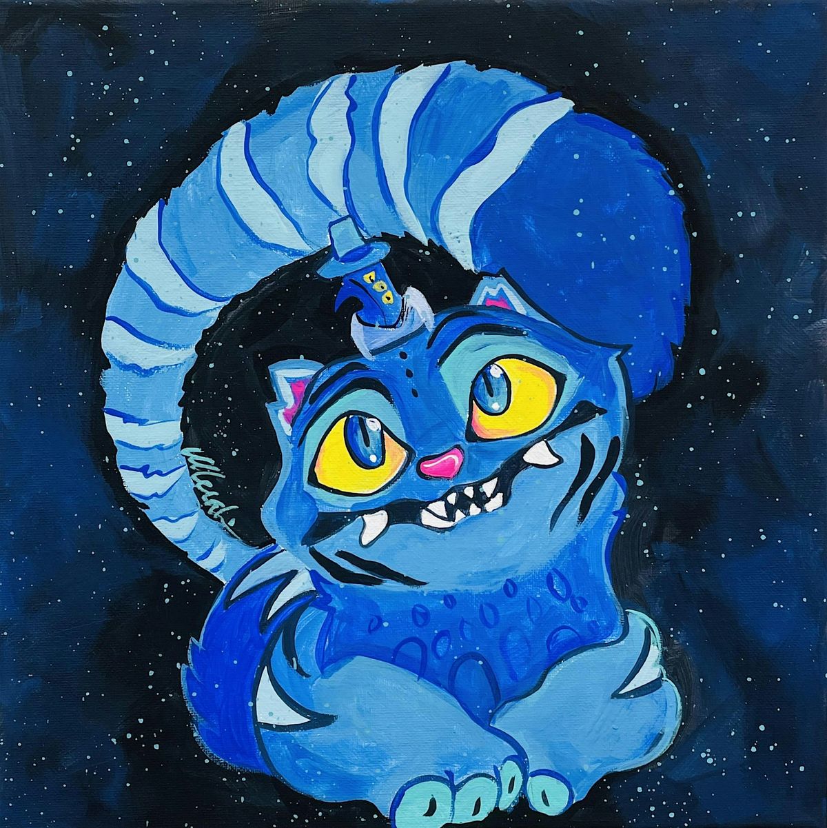 Mali's Art Studio Sip n Paint Morning - Derpy