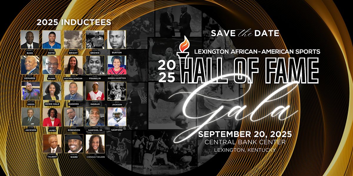 Lexington African-American Sports Hall of Fame Gala 2025