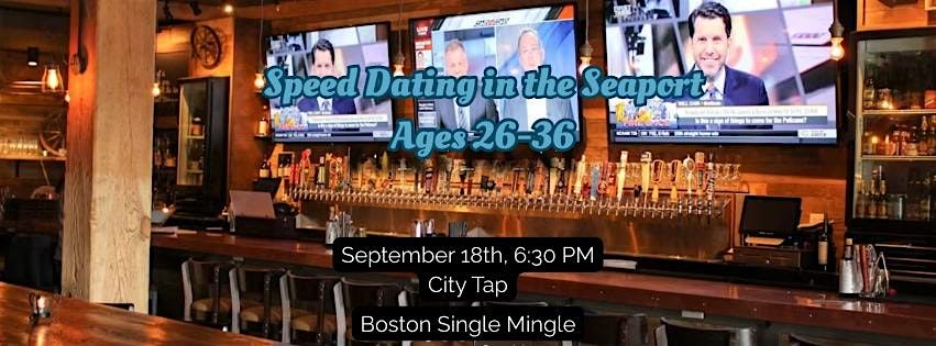 Speed Dating In The Seaport! Ages 26-36, 1 Drink Included