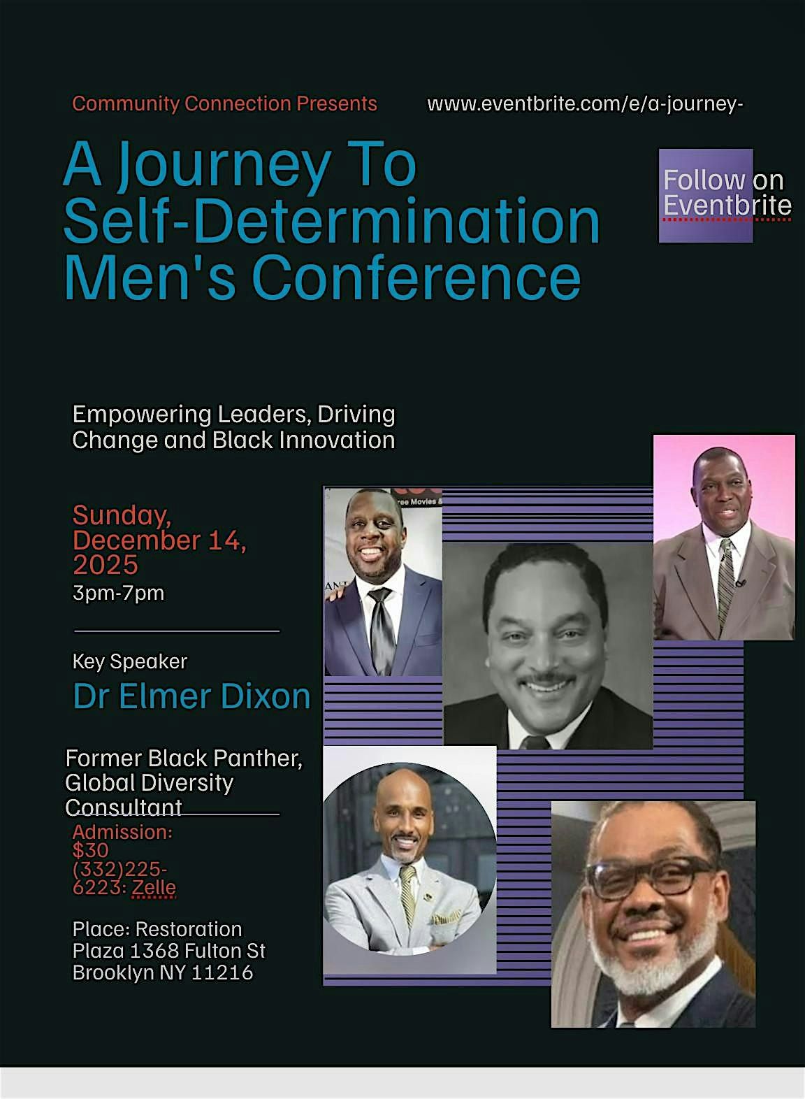 3rd Annual Men\u2019s Conference: A Journey to Self-Determination
