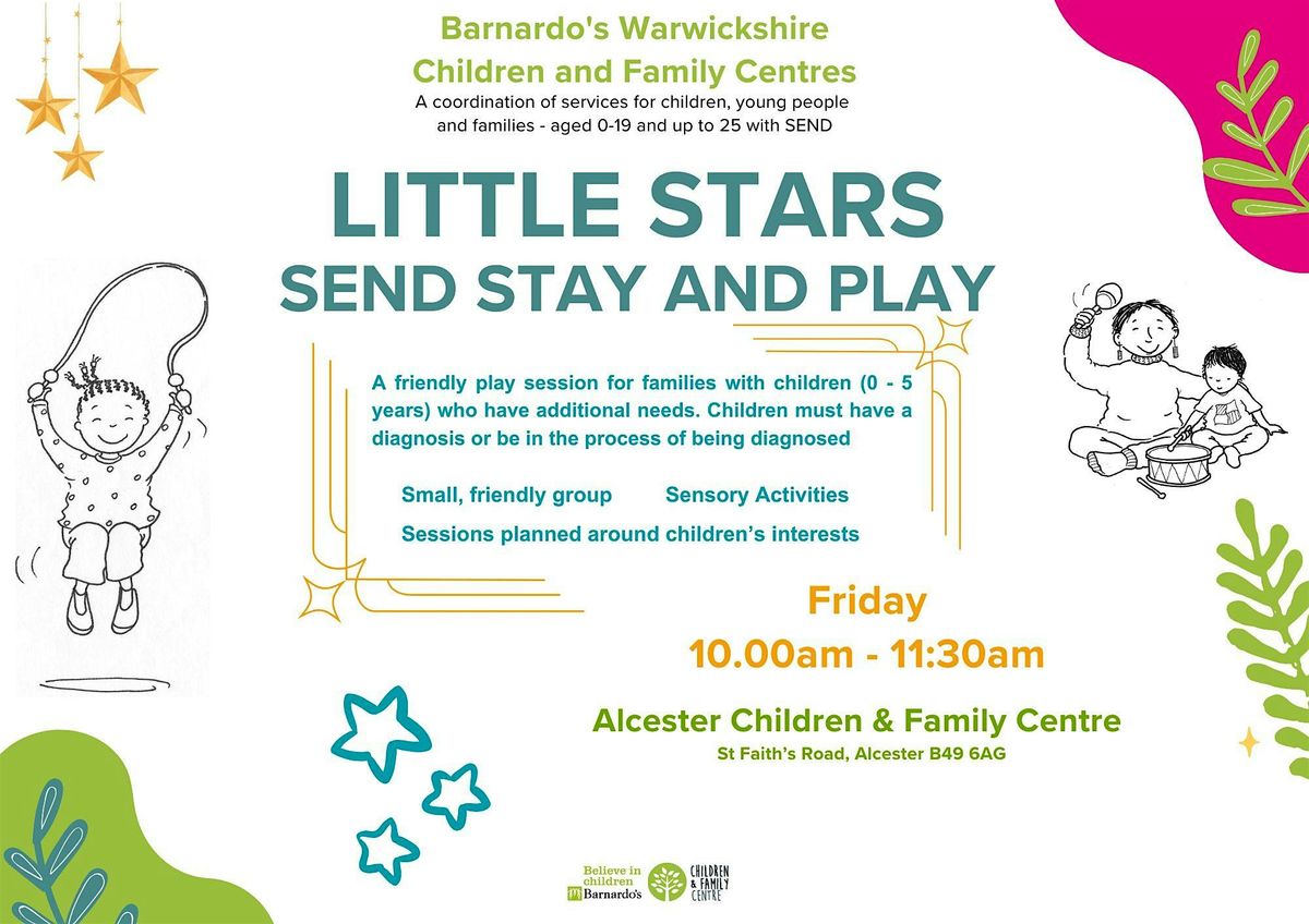 SEND - Little Stars (0-5 YEARS) at Alcester C&FC
