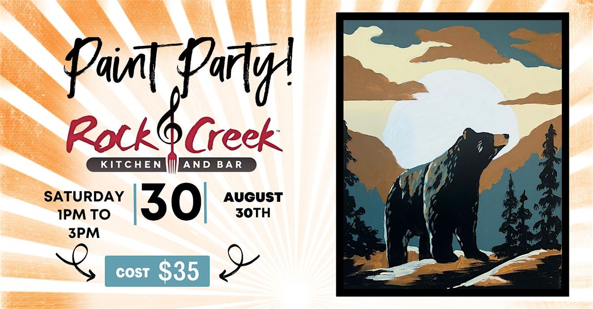 Country Bear | Rock Creek Kitchen & Bar