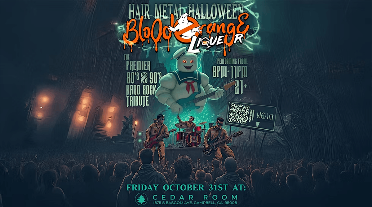 Ceder Room presents Halloween with Blood Orange Liqueur!