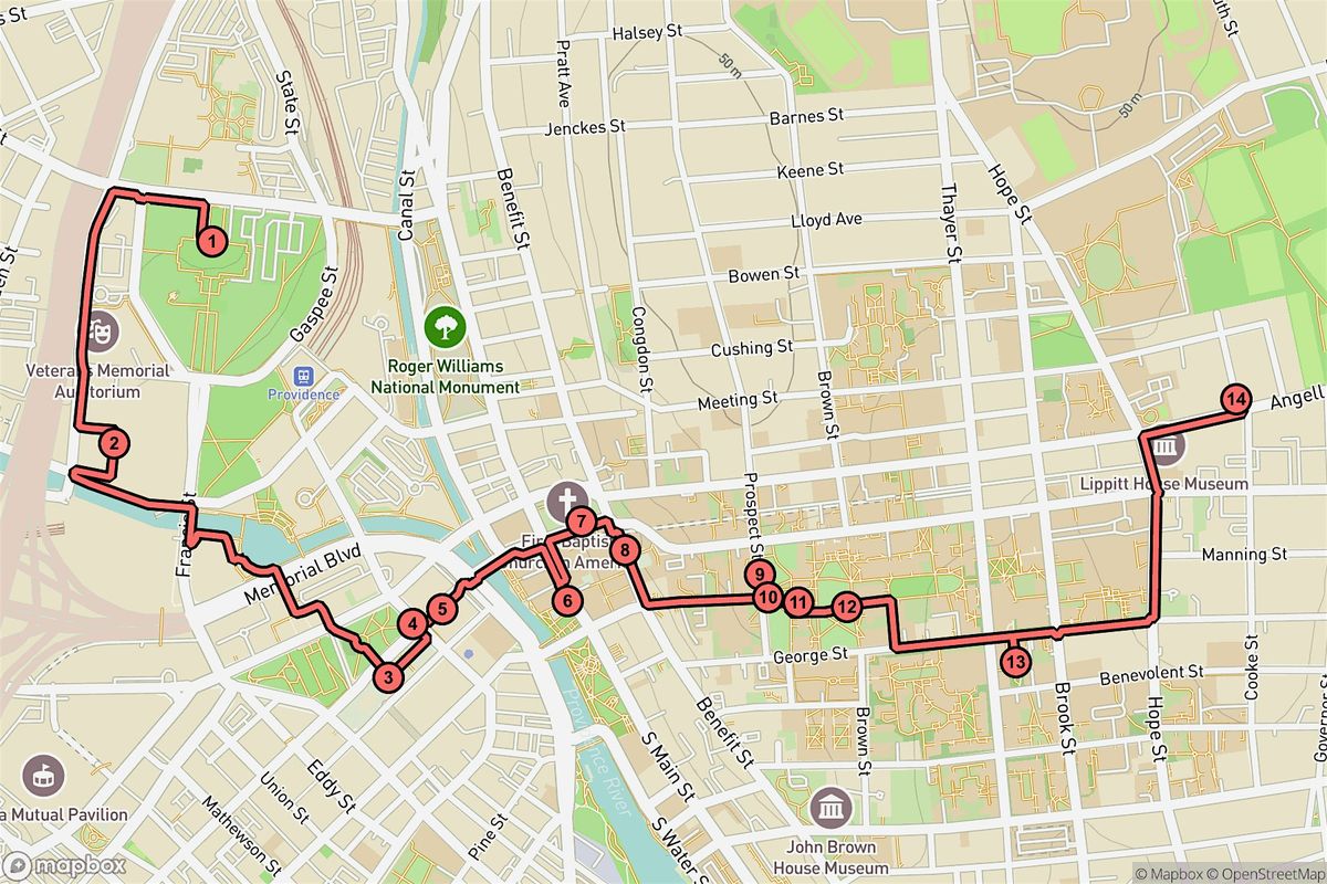 Providence Audio Tour: Icons, Ivy & Intrigue on College Hill