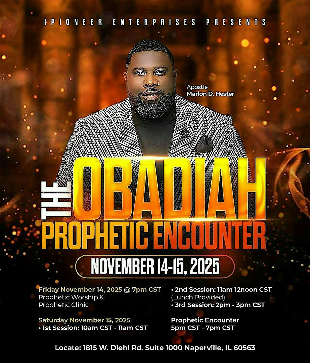 THE OBADIAH PROPHETIC ENCOUNTER 2025