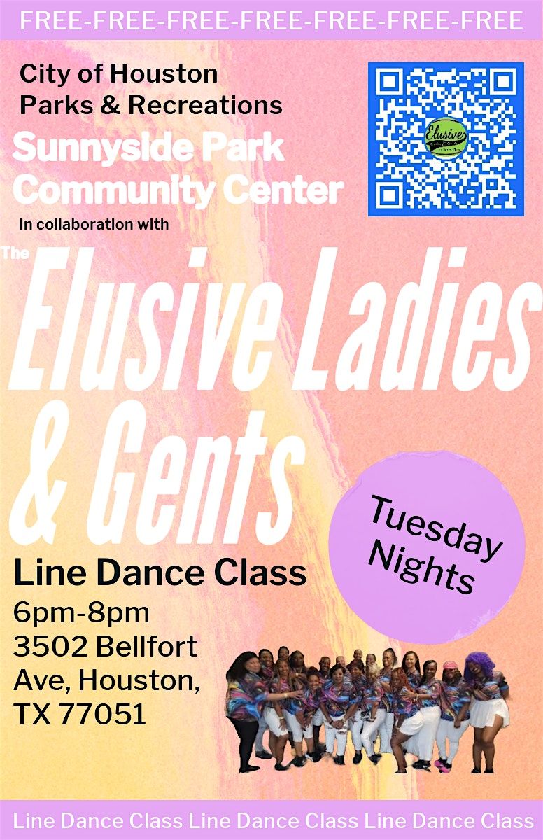 Elusive Ladies & Gents Line Dance Class
