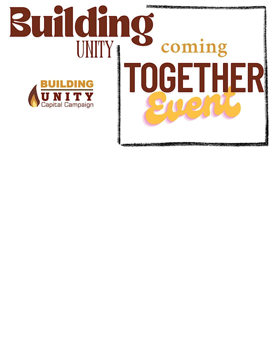 Building Unity: Coming Together Event