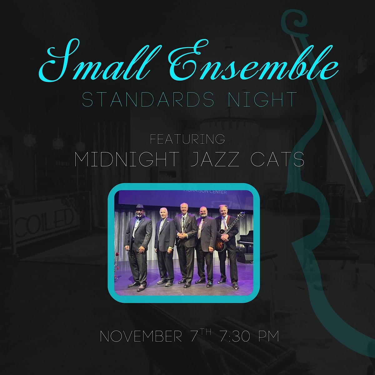 Small Ensemble Standards Night: The Midnight Jazz Cats