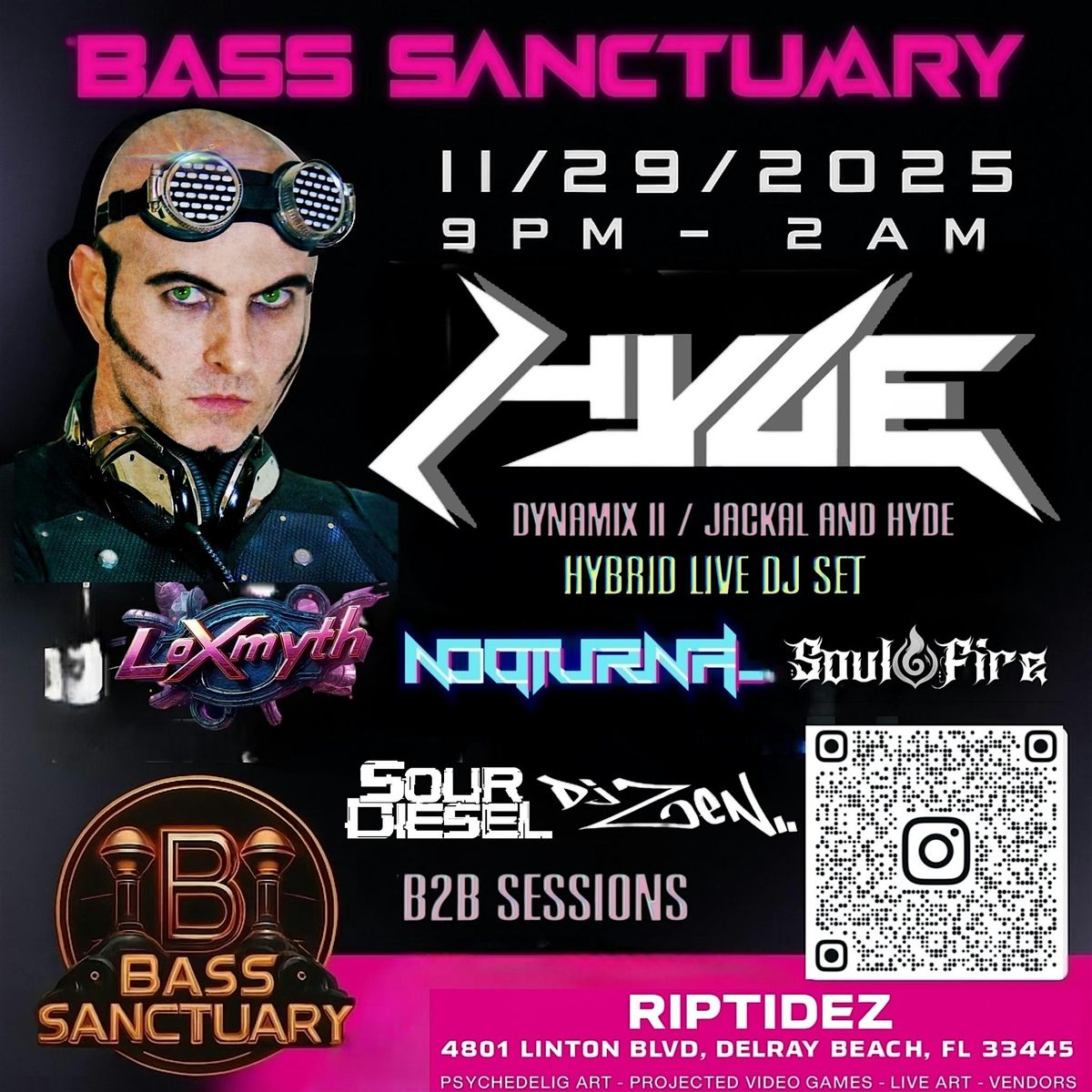 Bass Sanctuary with Hyde from the legendary Jackal and Hyde \/ Dynamix ii