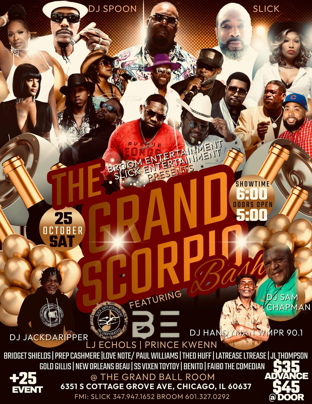 The Grand Scorpio Bash